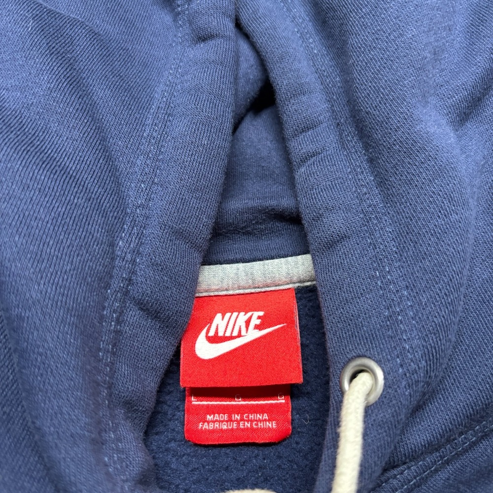Vintage Nike University of Pittsburgh Panthers Hoodie Mens L Blue VG Condition - Picture 6 of 6